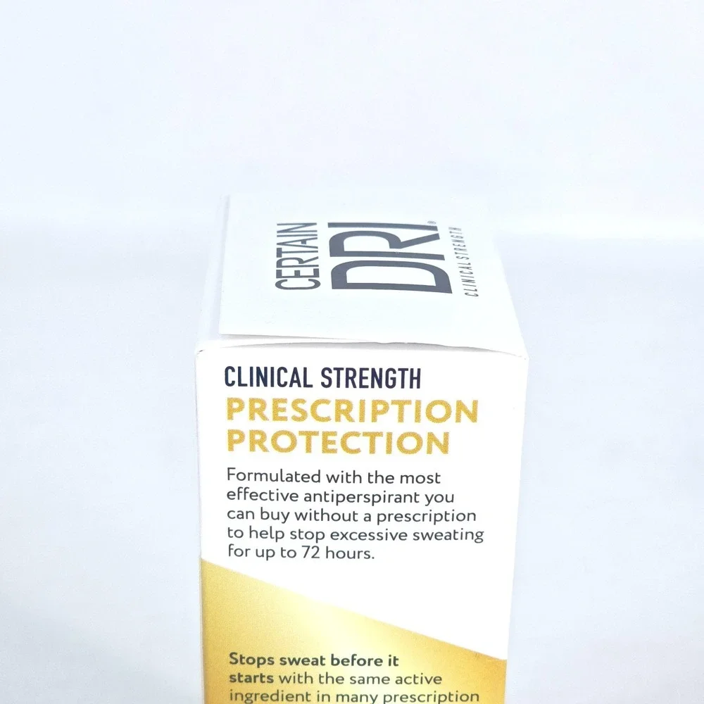 3 Pk Certain‎ Dri Clinical Strength Roll On Antiperspirant 1.2oz Hyperhidrosis